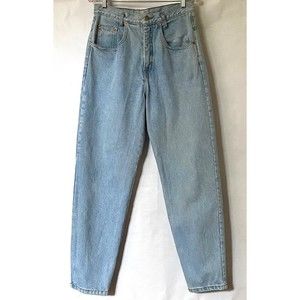 Match Jeans Womens Medium Blue Denim Light Wash Vintage High Waist READ